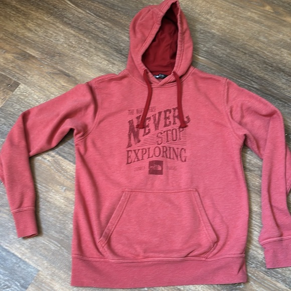 The North Face Tops - Northface ladies  hoodie salmon size small p